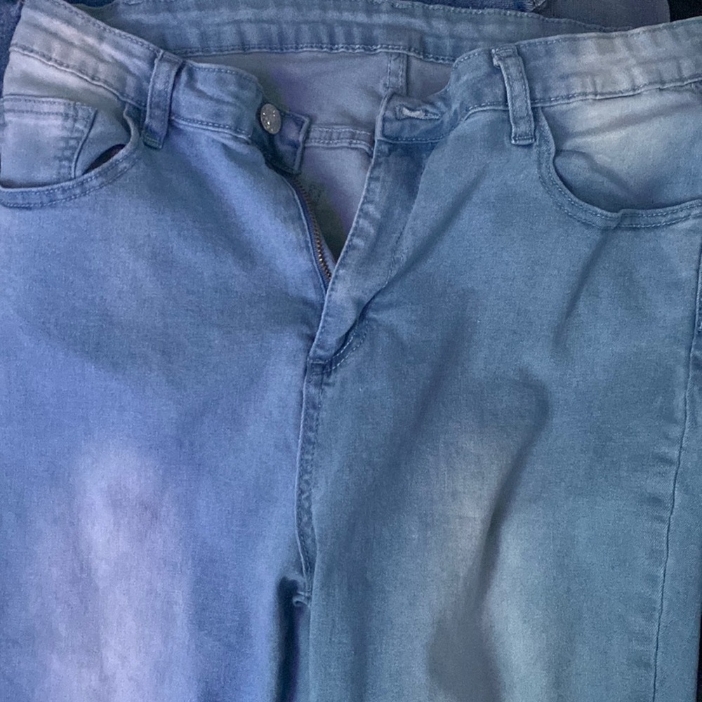 shein skinny/straight leg jeans size XL